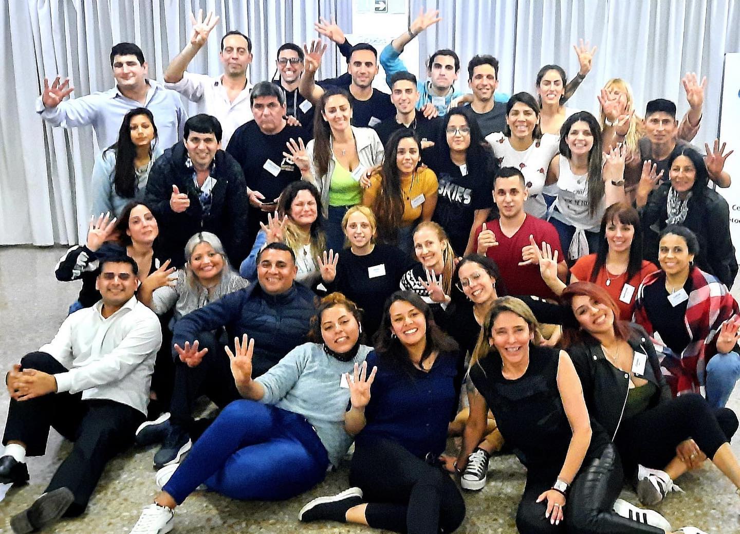 Taller CIMA – grupo con cortinas