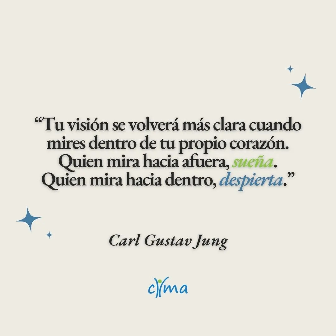 Quien mira hacia dentro, despierta. Carl Gustav Jung – CIMA